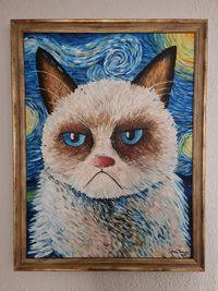 Grumpy Cat Van Gogh